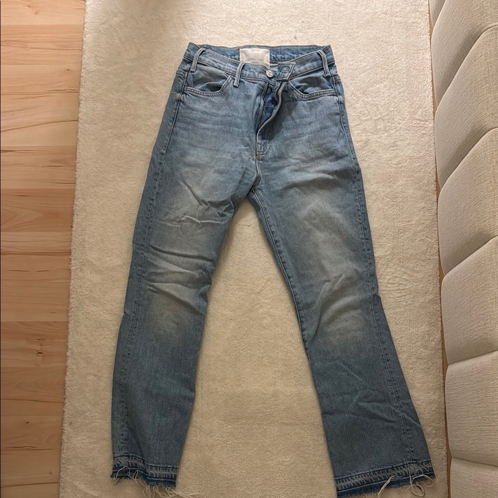 MOTHER Light Blue Denim Jeans